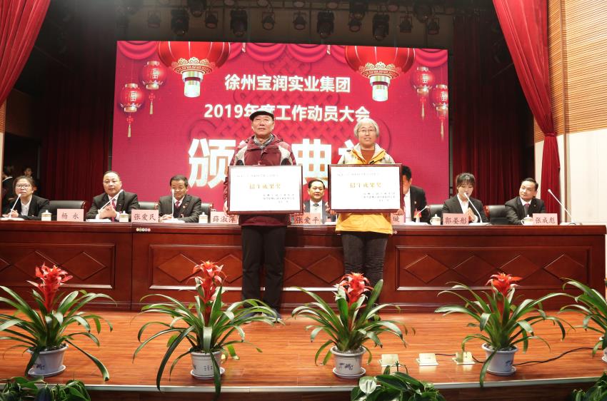 安博站官网首页登录入口_安博（中国）,2019年度工作动员大会---集团公司领导为先进单位和先进个人代表颁奖