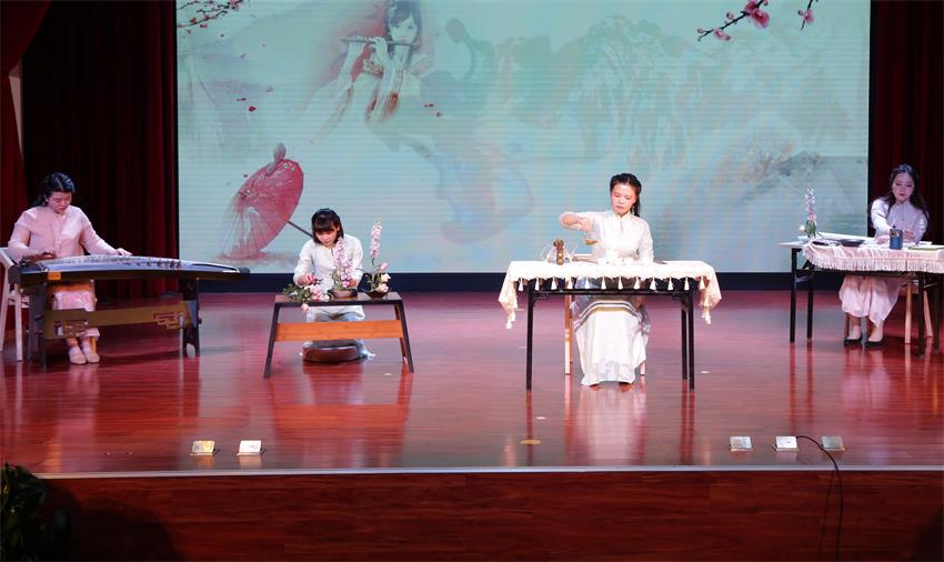 安博站官网首页登录入口_安博（中国）,2019年度工作动员大会---传统文化展示《茶花墨韵》